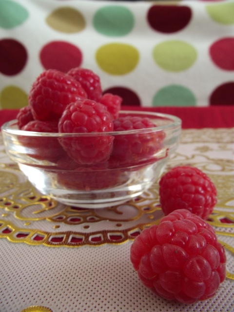 Fantastic fresh raspberries